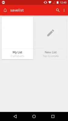 Savelist android App screenshot 3